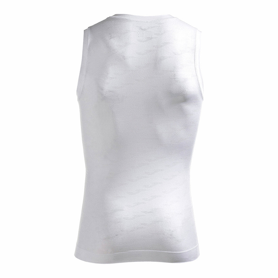 Brama Classic Sleeveless Shirt - White