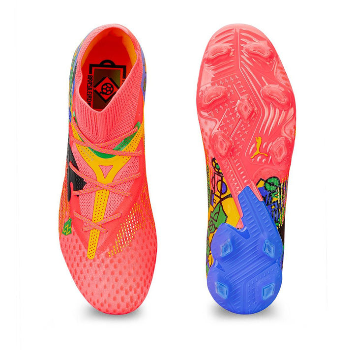 Future 7 Ultimate Njr FG/AG  - Sunset Glow/ Black/Sun Stream/ Green/Bluemazing