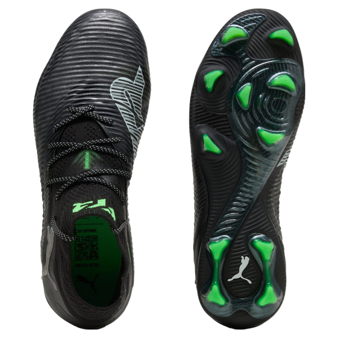 Future 8 Ultimate FG -  Black-Cool Light Gray-Fluo Green