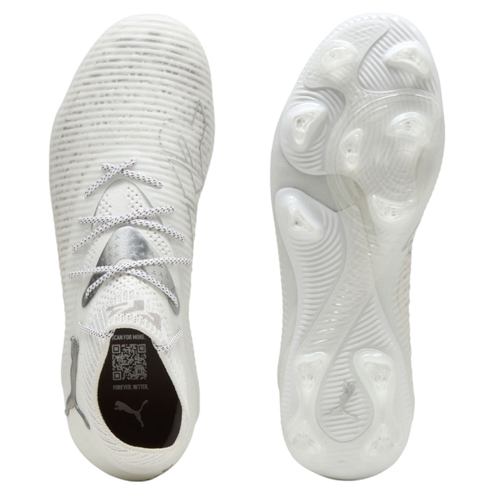 Future 8 Ultimate FG -  White-Matte Silver