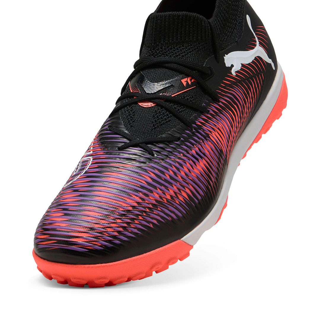 Future 8 Match TT - Black/White-Glowing Red
