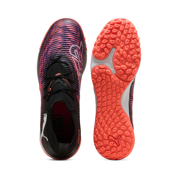Future 8 Match TT - Black/White-Glowing Red