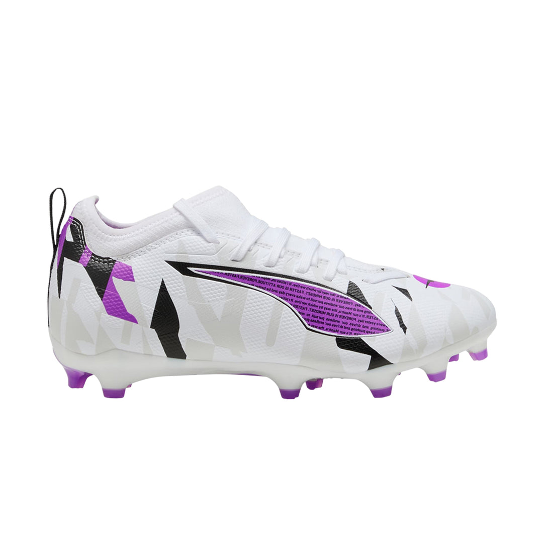 Ultra 5 Match Forever FG/AG Jr - White/Pure Magenta/Feather Gray-Black
