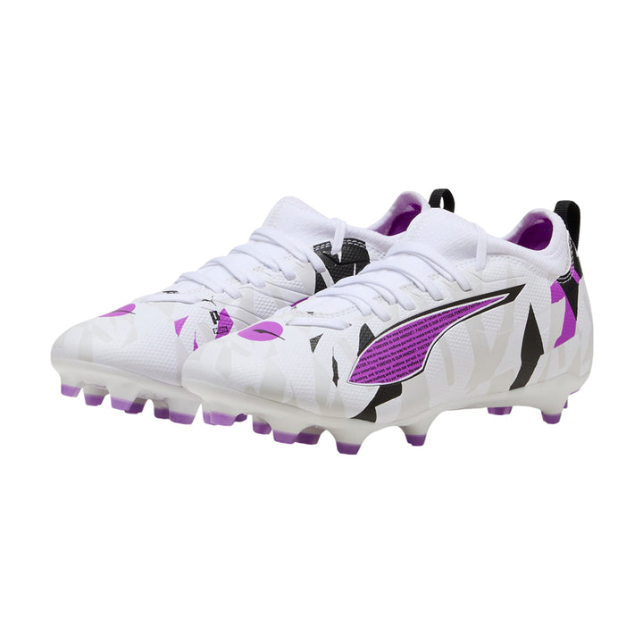 Ultra 5 Match Forever FG/AG Jr - White/Pure Magenta/Feather Gray-Black