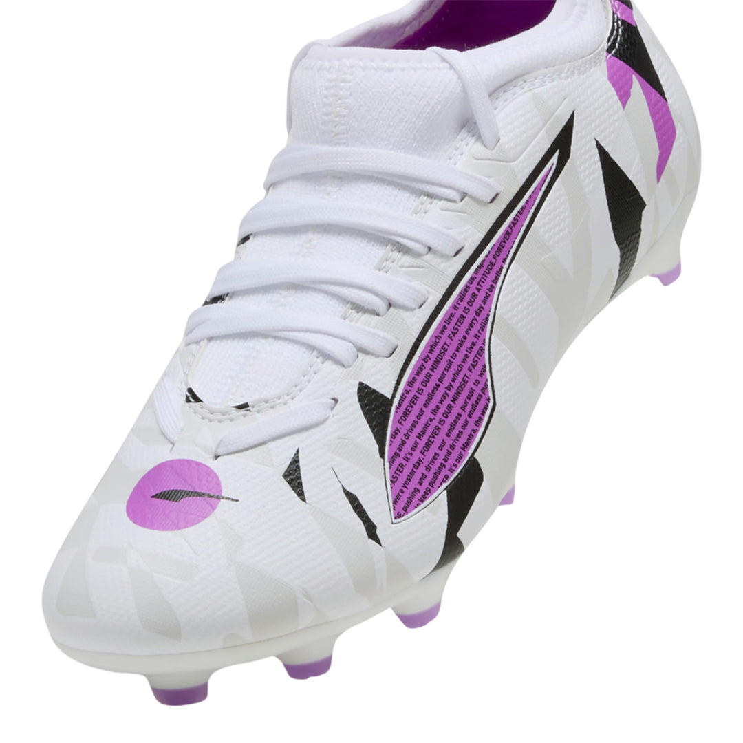 Ultra 5 Match Forever FG/AG Jr - White/Pure Magenta/Feather Gray-Black
