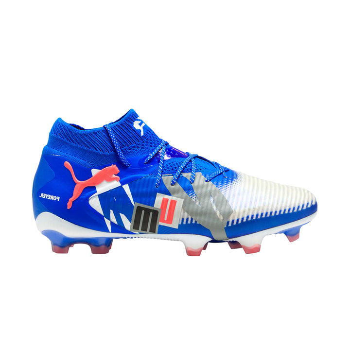 Future 8 Ultimate Forever FG - White/Ultra Blue/Feather Gray/Black-Glowing Red