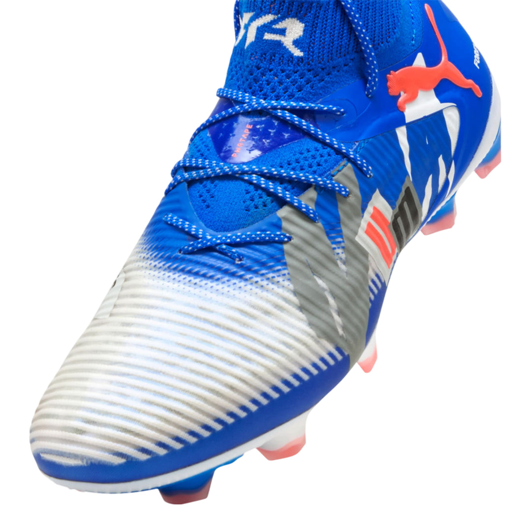 Future 8 Ultimate Forever FG - White/Ultra Blue/Feather Gray/Black-Glowing Red