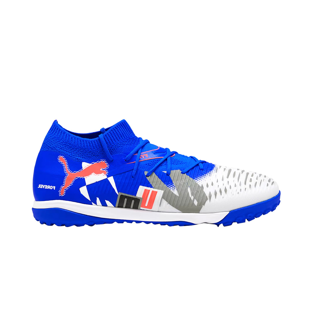Future 8 Match Forever TT -  White-Ultra Blue-Feather Gray- Black-Glowing Red