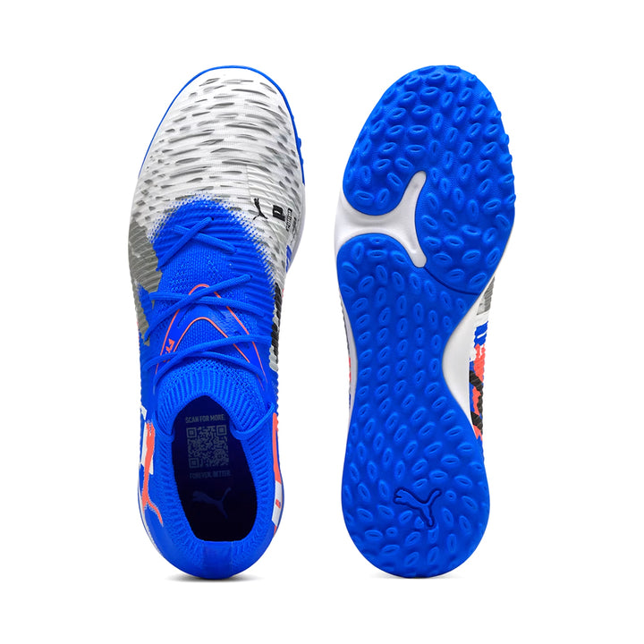 Future 8 Match Forever TT -  White-Ultra Blue-Feather Gray- Black-Glowing Red