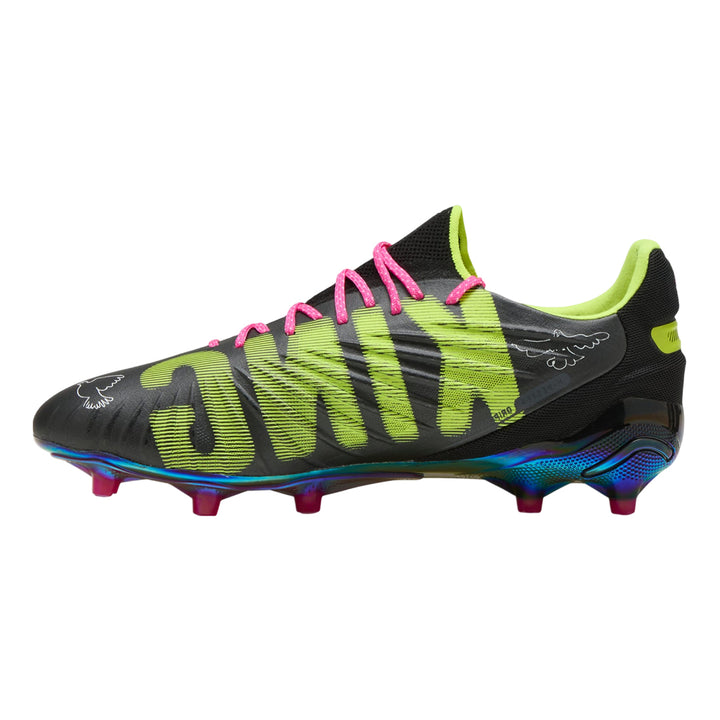 King Ultimate x Kidsuper FG/AG - Black/Electric Lime-Strong Gray/Ravish/White