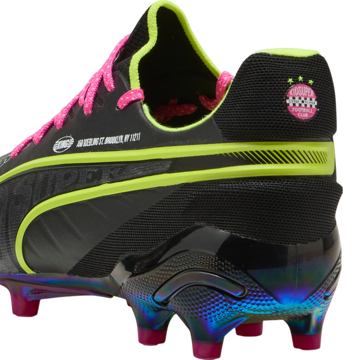 King Ultimate x Kidsuper FG/AG - Black/Electric Lime-Strong Gray/Ravish/White