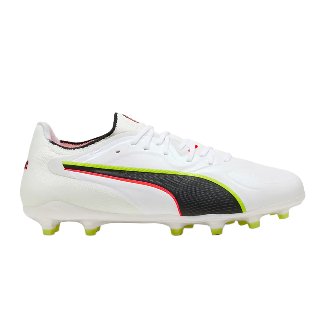 King 20 Ulltimate FG/AG - White/Glowing Red/Yellow Alert