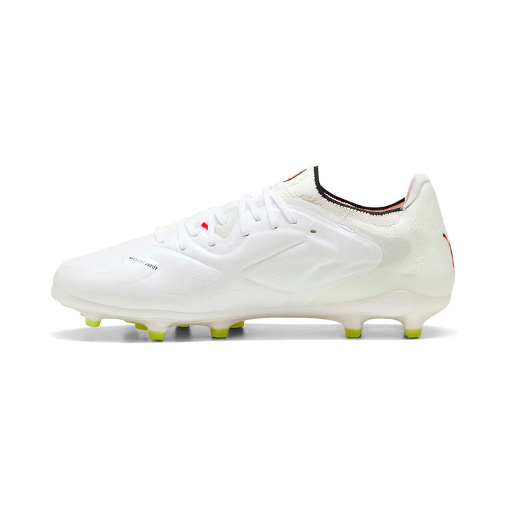 King 20 Ulltimate FG/AG - White/Glowing Red/Yellow Alert
