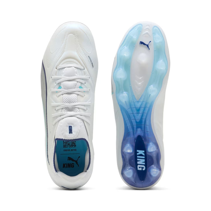 King 20 Ultimate FG/AG - Silver Mist/Blue Jewel/Vibrant Blue