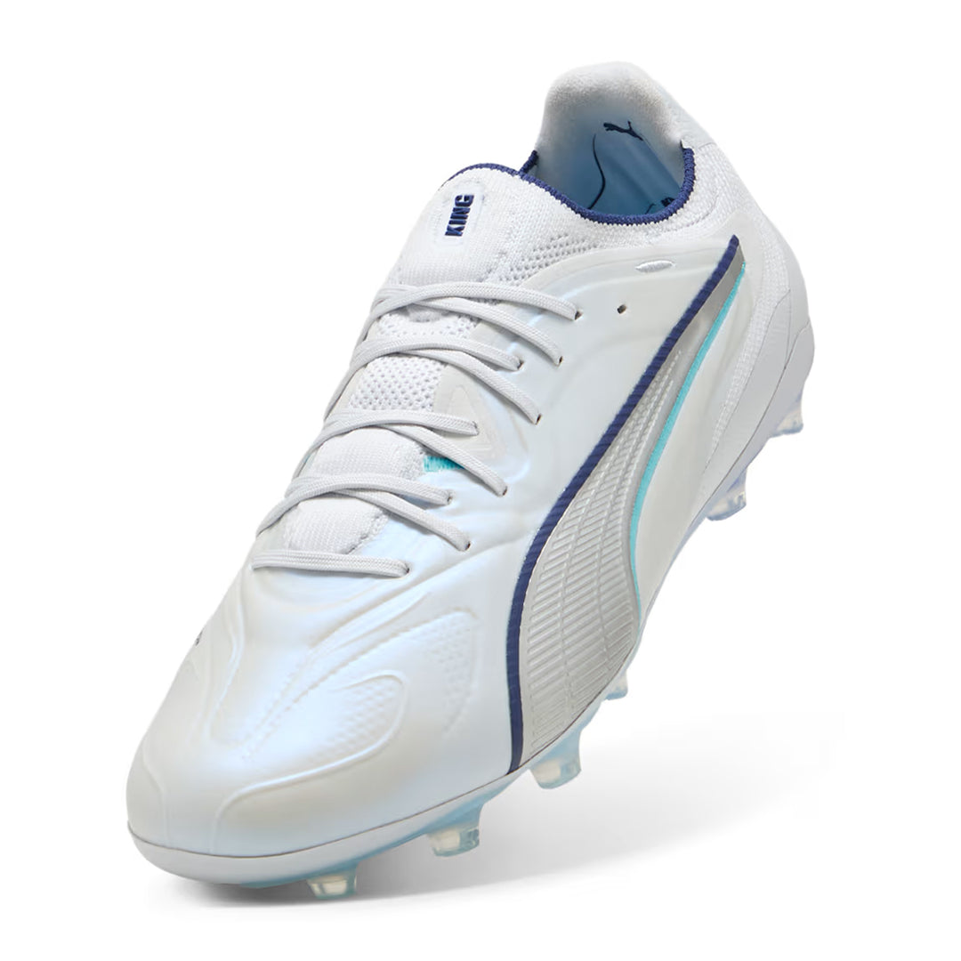 King 20 Ultimate FG/AG - Silver Mist/Blue Jewel/Vibrant Blue