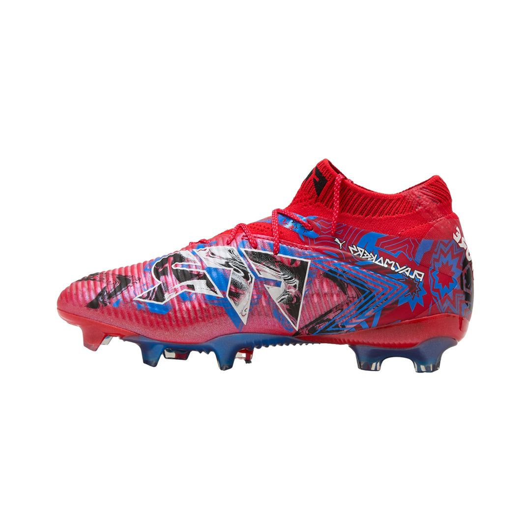 Future 8 Ultimate Playmakers FG - Red/Black/Ultra Blue/Pink Pixel