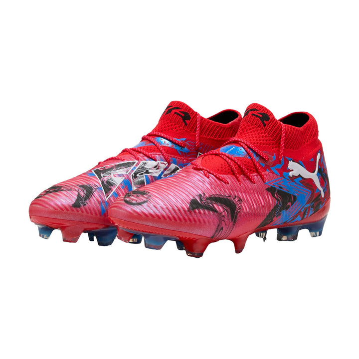 Future 8 Ultimate Playmakers FG - Red/Black/Ultra Blue/Pink Pixel