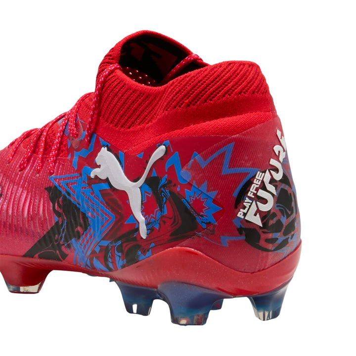 Future 8 Ultimate Playmakers FG - Red/Black/Ultra Blue/Pink Pixel