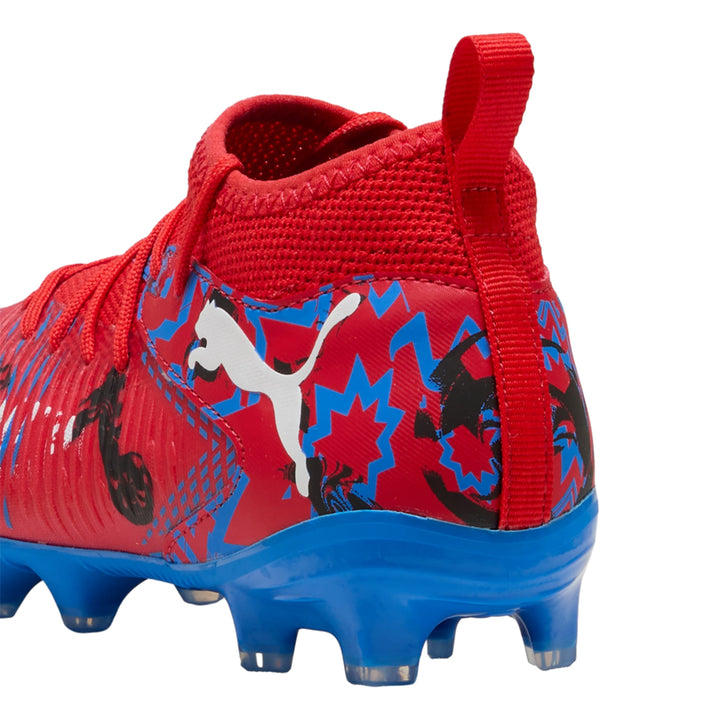 Future 8 Ultimate Playmakers FG/AG Jr - Red/Black/Ultra Blue/Pink Pixel