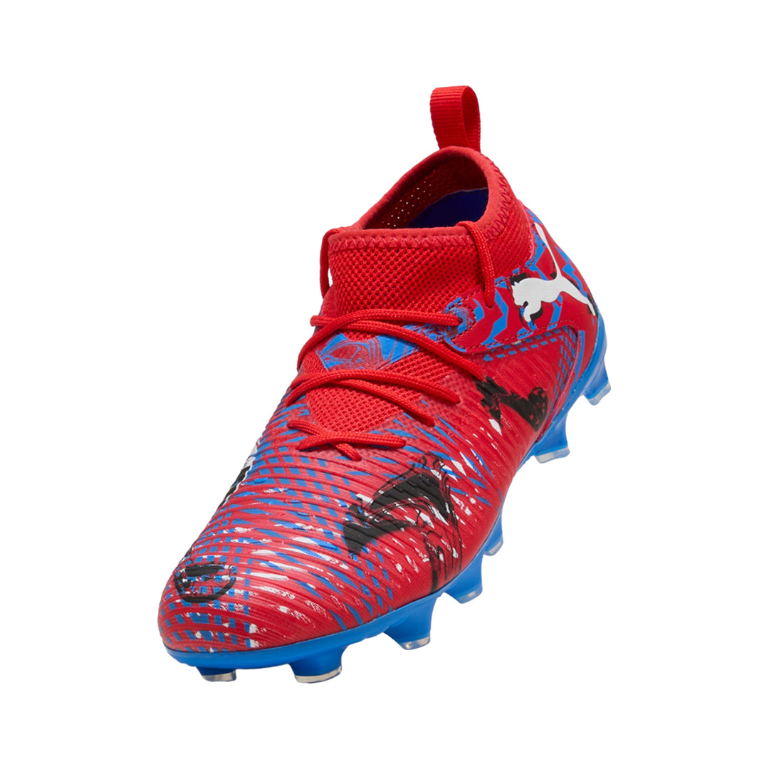 Future 8 Ultimate Playmakers FG/AG Jr - Red/Black/Ultra Blue/Pink Pixel