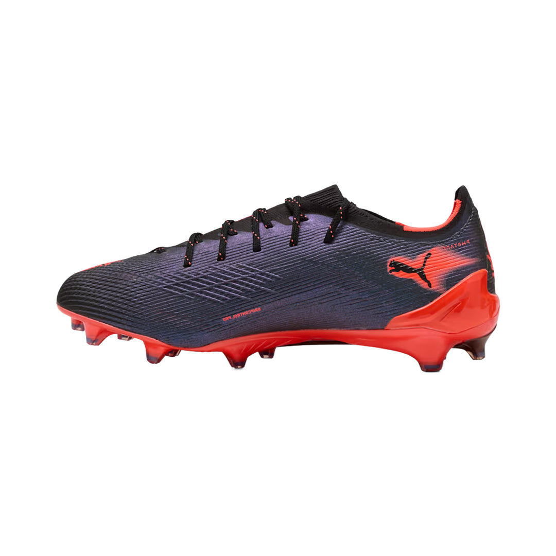 Ultra 6 Ultimate Relentless FG- Black-Glowingred