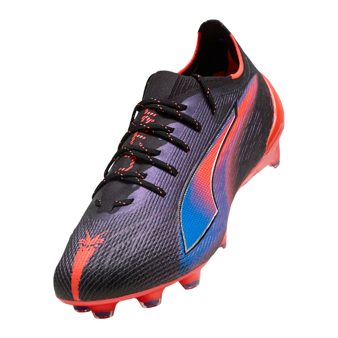 Ultra 6 Ultimate Relentless FG- Black-Glowingred