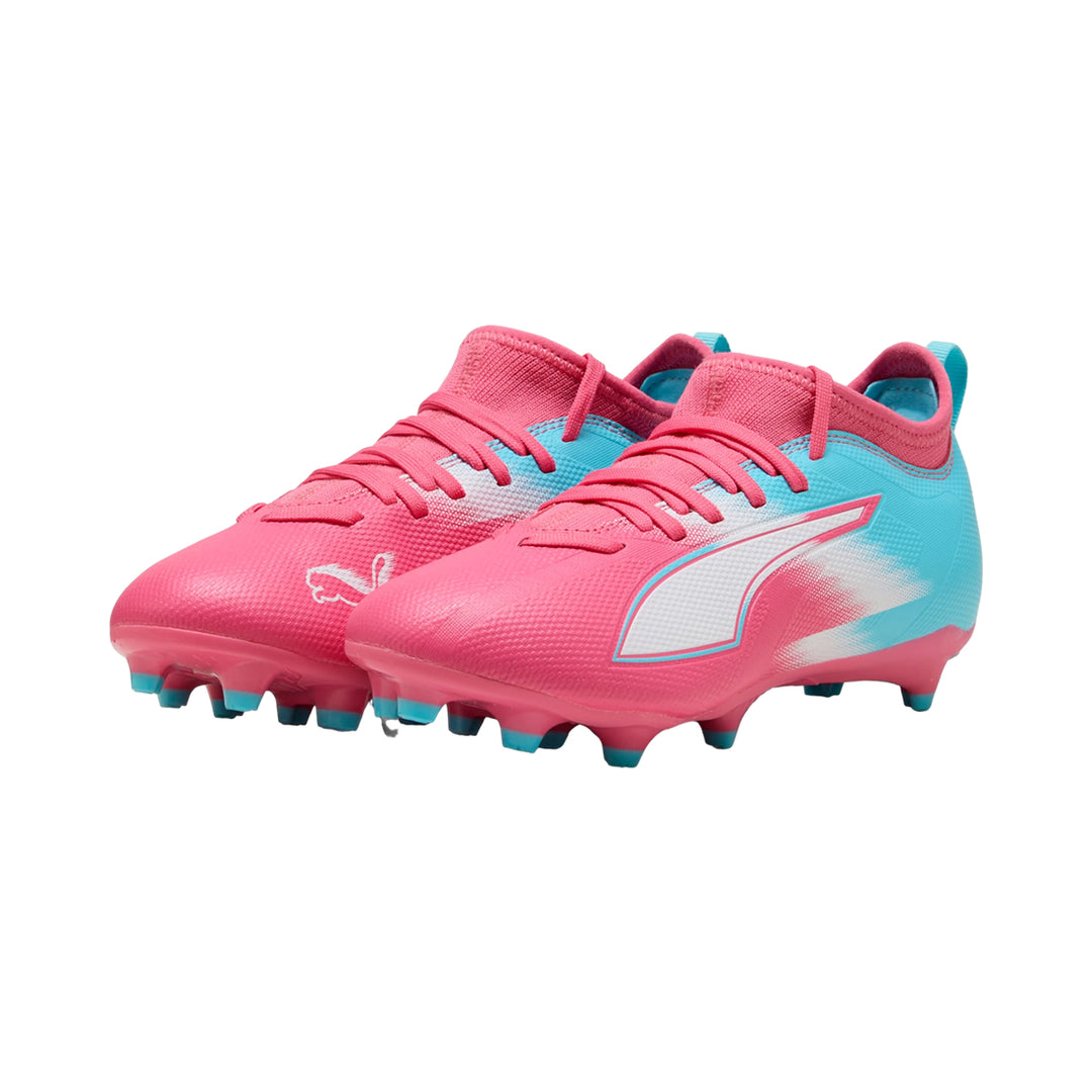 Ultra 6 Ultimate Re-Charge FG/AG Jr- Hero Blue/Sunset Pink/Garnet Rose