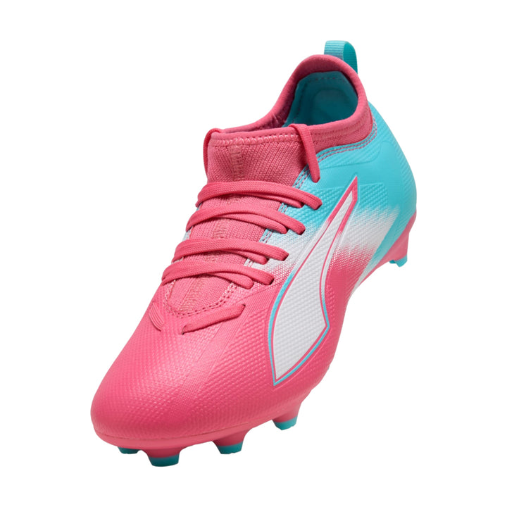 Ultra 6 Ultimate Re-Charge FG/AG Jr- Hero Blue/Sunset Pink/Garnet Rose