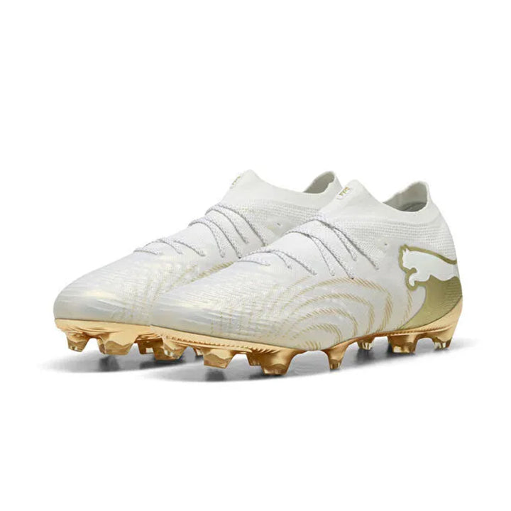 Future 9 Ultimate FG - White / Metallic Gold / Black