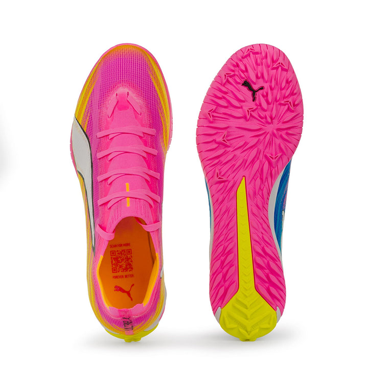Ultra 6 Match TT - Poison Pink / White / Sun Stream / Bright Aqua / Black