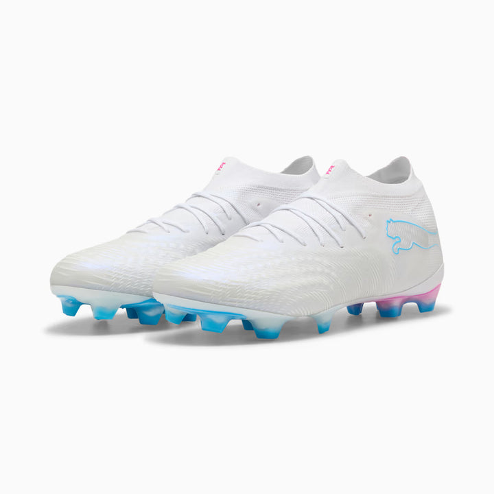 Future 9 Ultimate FG - White / Luminous Blue / Luminous Pink