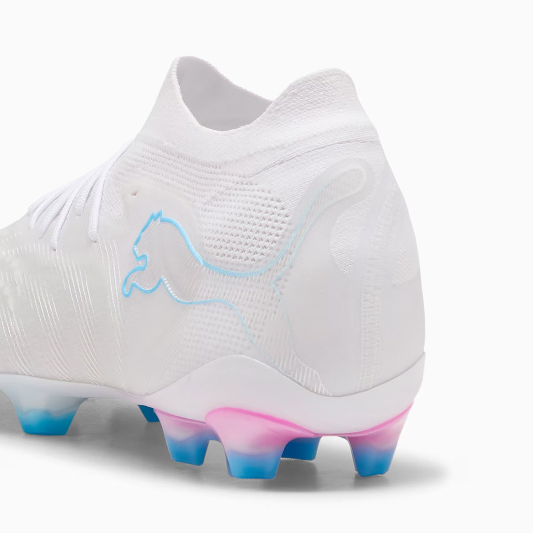Future 9 Ultimate FG - White / Luminous Blue / Luminous Pink