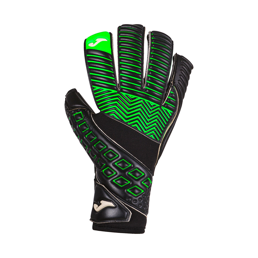 Area 19 Goalkeeper Gloves -  Black Flour Green