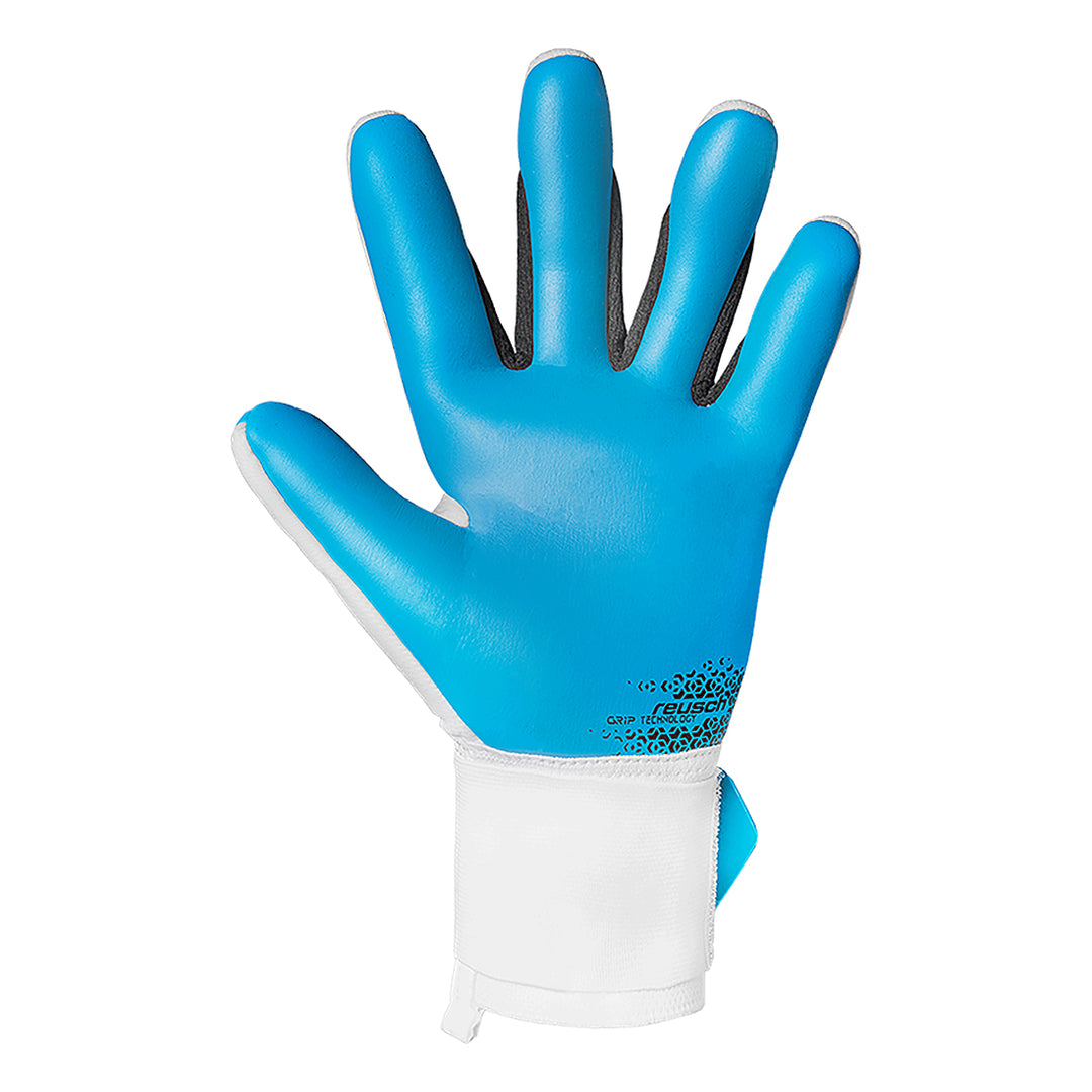 Reusch Attrakt Freegel Aqua - White/Black/Aqua Blue
