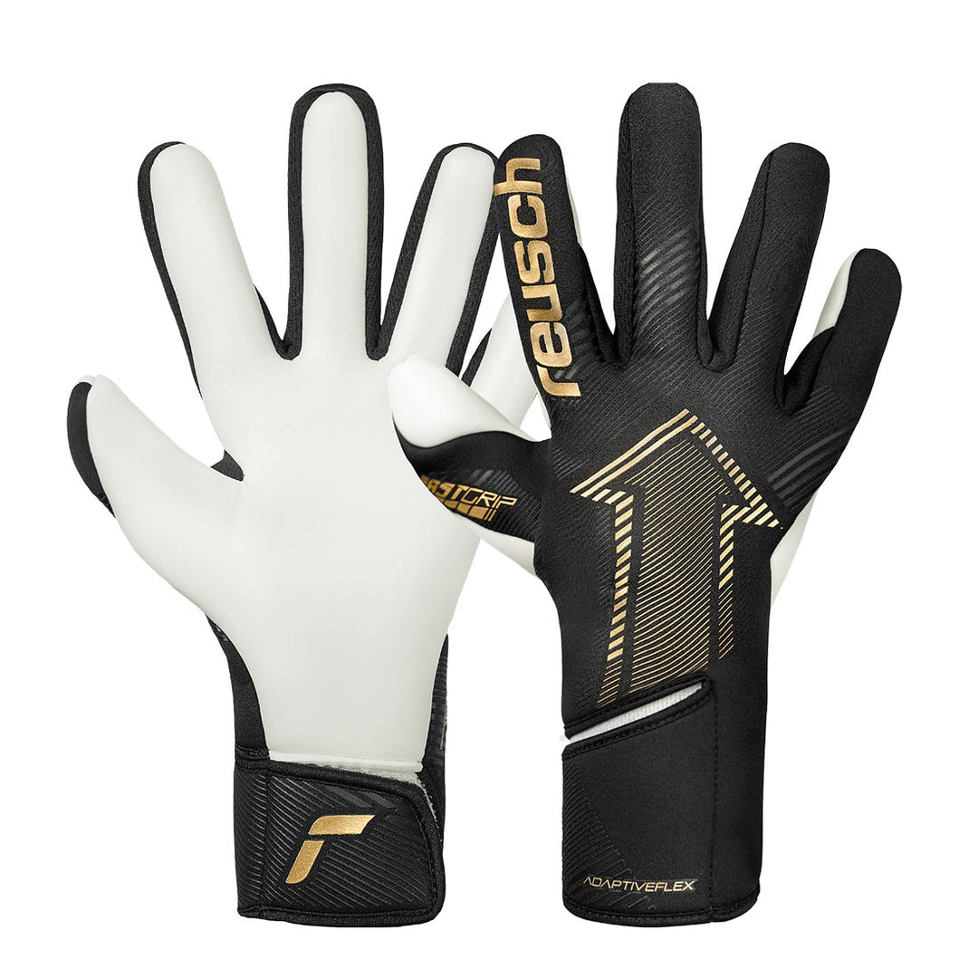 Reusch Fastgrip Gold Junior - Black/Gold
