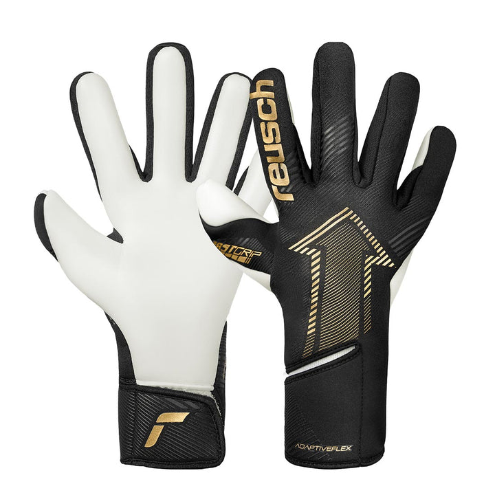 Reusch Fastgrip Gold Junior - Black/Gold