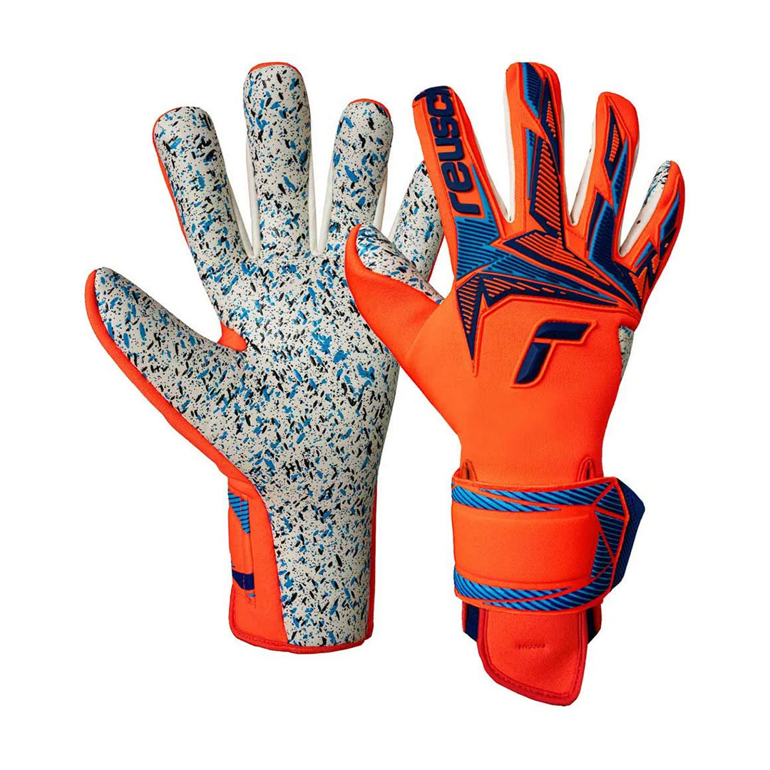 Reusch Attrakt Freegel Fusion - Shocking Orange Blue