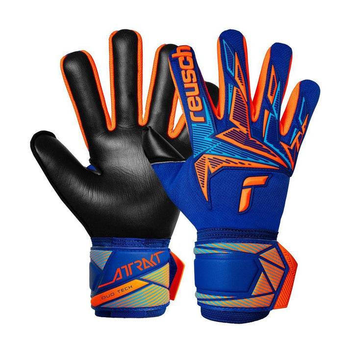 Reusch Attrakt Freegel Duo NC - Sharp Blue / Shock Orange / Black