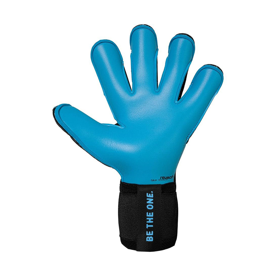 Reusch Attrakt Evolution - Black / Shock Oranage / Aqua Blue