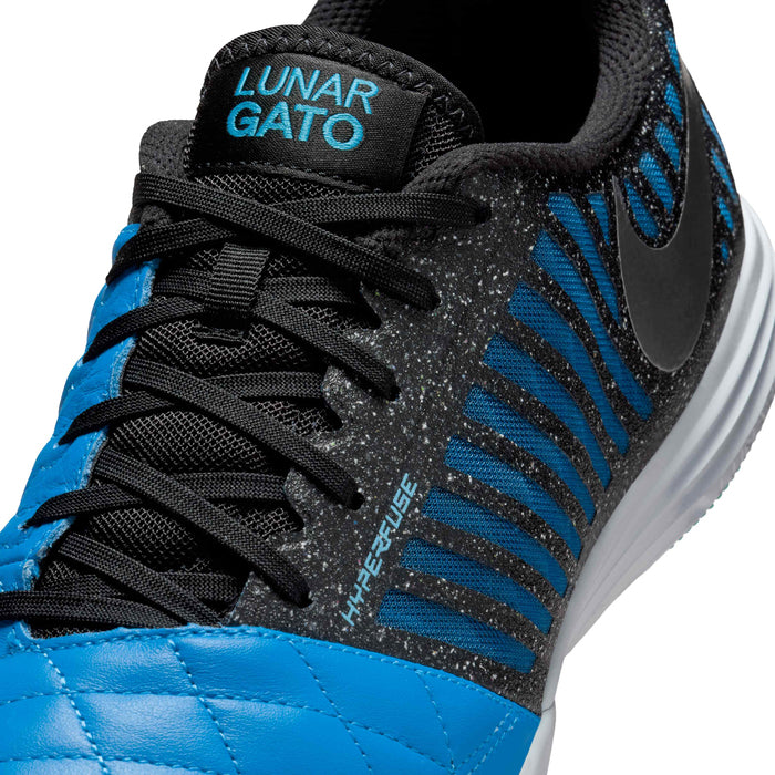 Nike Lunargato Ii - Mtlc Silver/Black-Neptune Blue