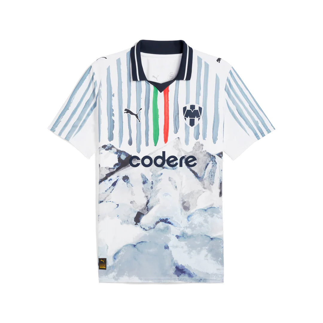 Monterrey X KidSuper Club World Cup Shirt 25/26 - White/Deep Navy