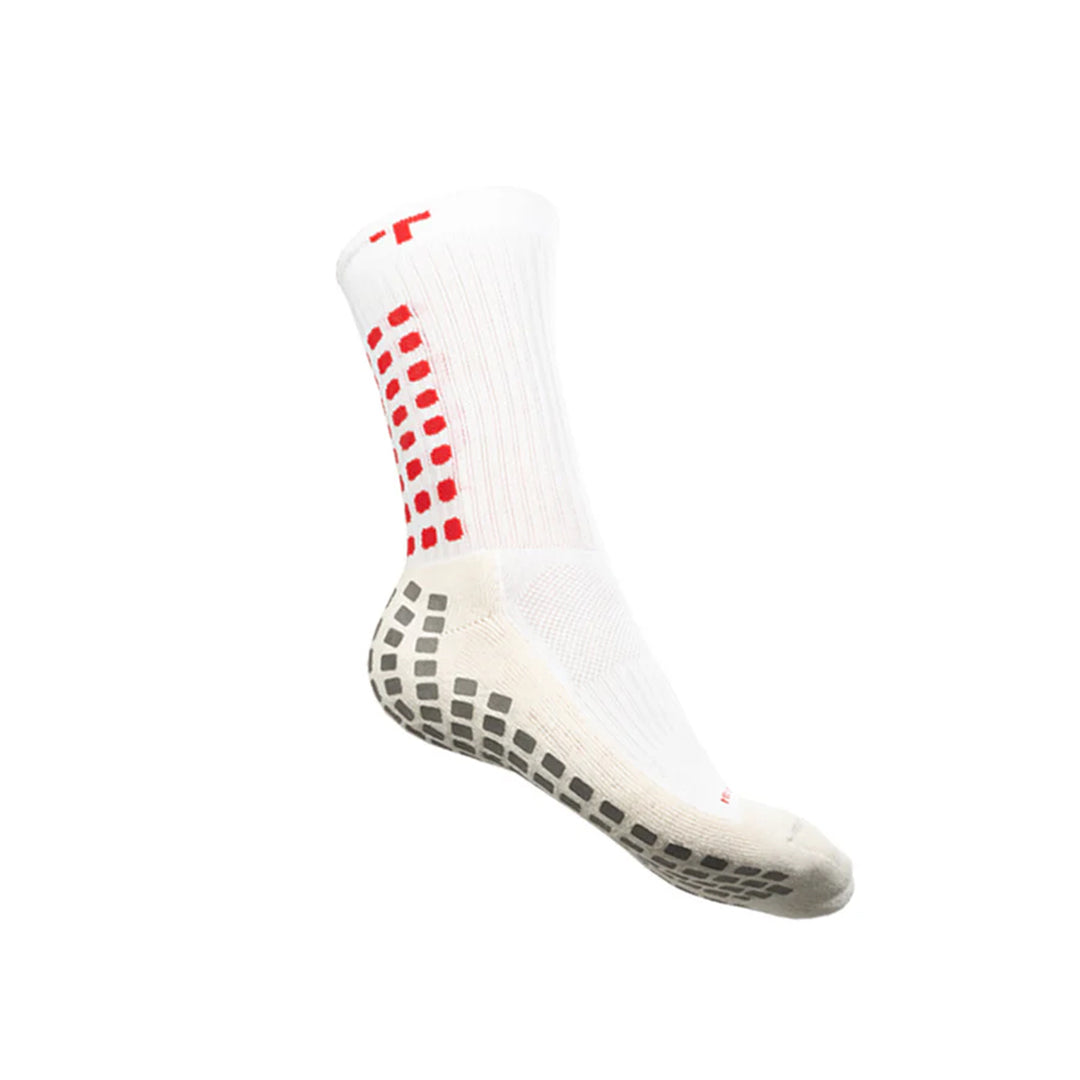 Trusox 3.0 Mid-Calf Crew Thin Limted Edition - White/Red