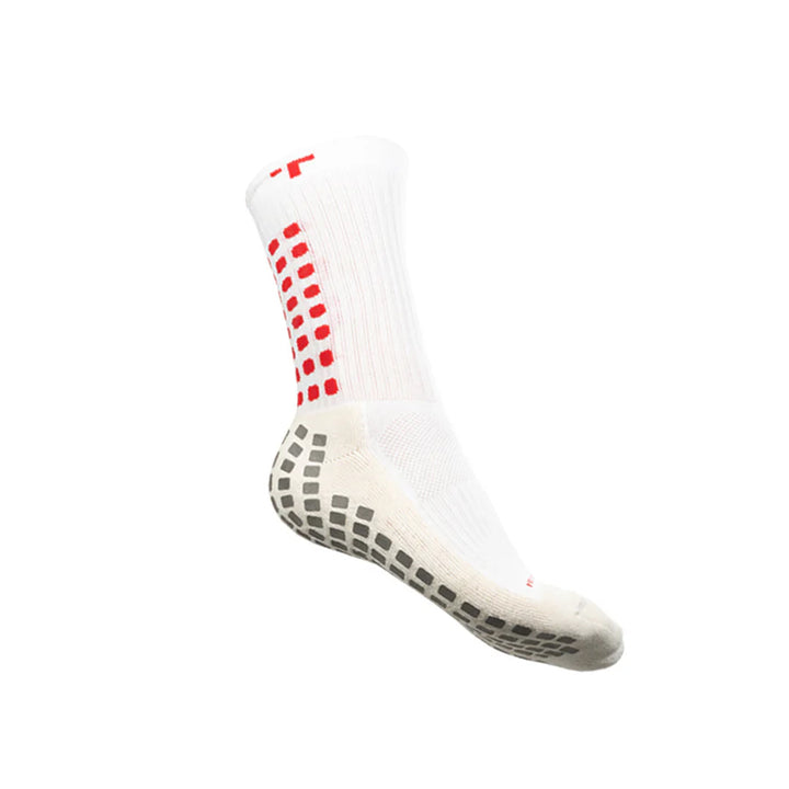 Trusox 3.0 Mid-Calf Crew Thin Limted Edition - White/Red