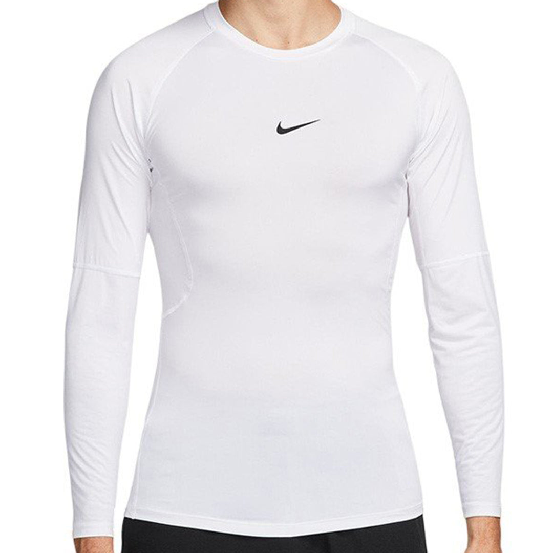 M Np Df Tight Top Ls - White/Black