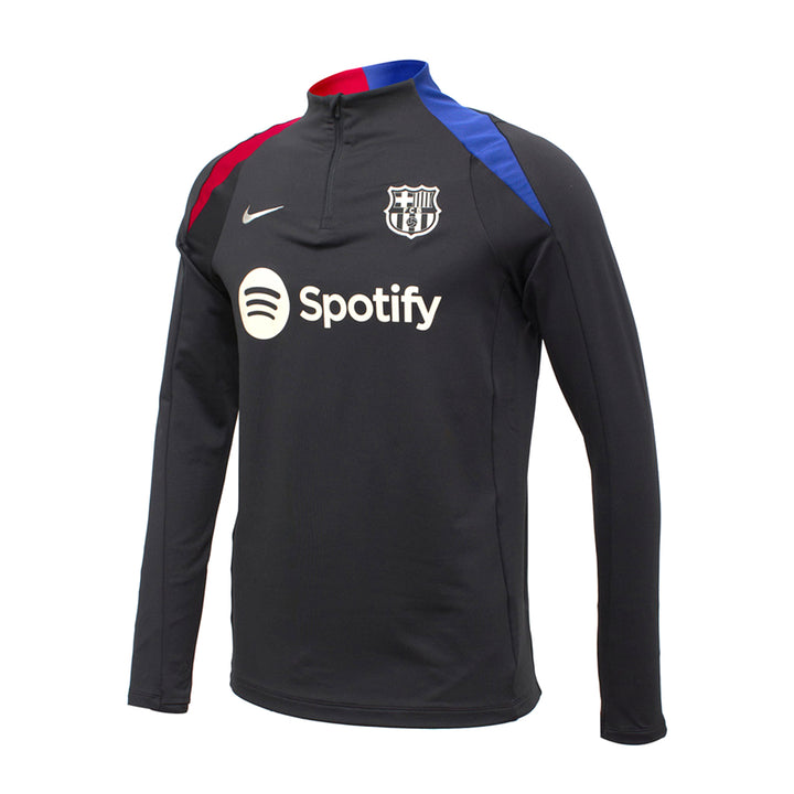 Fc Barcelona Dri Fit Strike Drill Top - Black/Noble Red/Deep Royal Blue