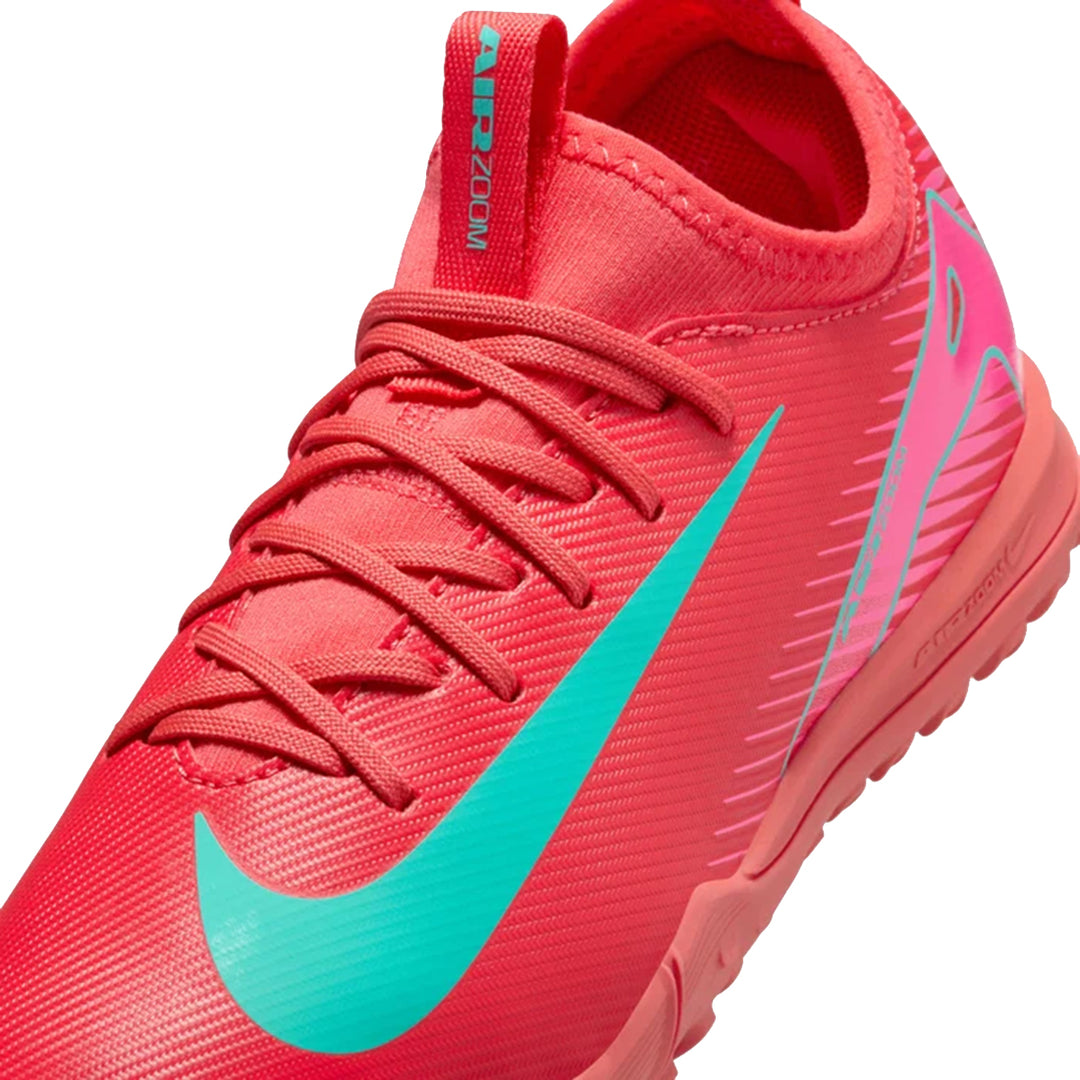 Jr Zoom Vapor 16 Academy TF - Emberglow/Auroragreen