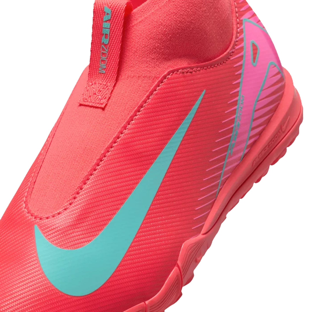 Jr Zoom Superfly 10 Academy TF - Emberglow/Auroragreen