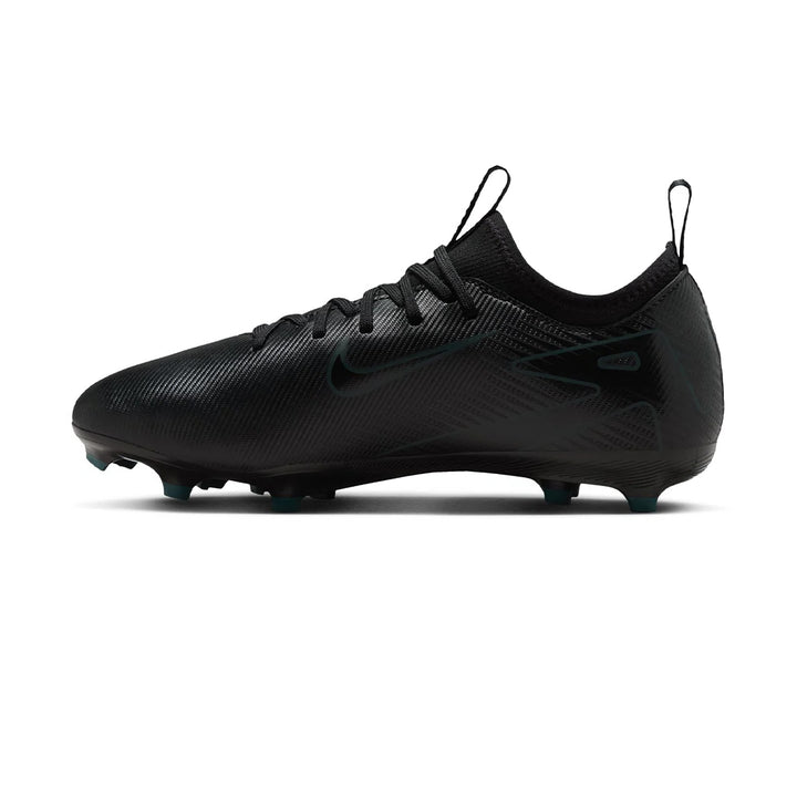 Jr Zoom Vapor 16 Academy FG/MG - Black/Black-Deep Jungle