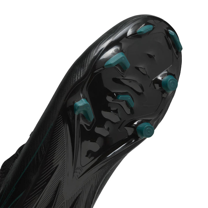 Jr Zoom Vapor 16 Academy FG/MG - Black/Black-Deep Jungle