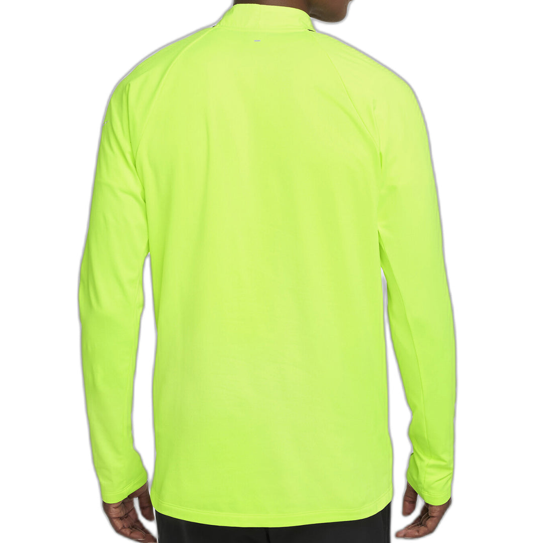 Nike Strike Men's Therma-Fit Drill Top - Volt/Reflectivesilv